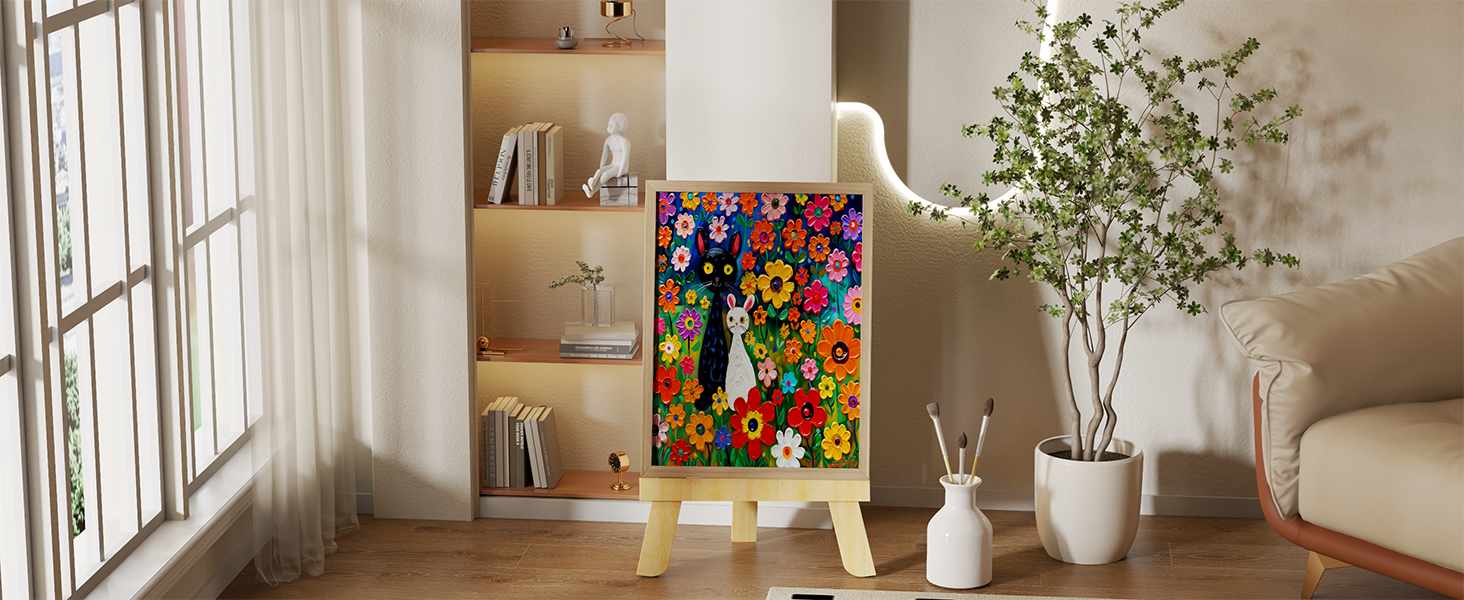 22x28 Oak Wood Picture Frame,Oak Poster Frame Display