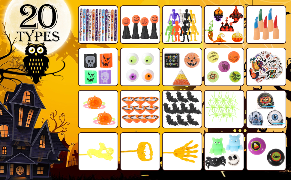  Halloween treat bags