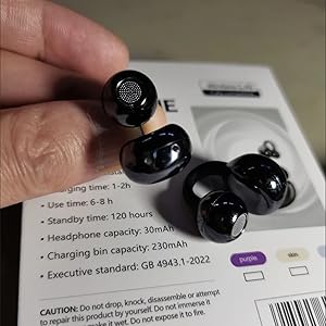 Wireless Bluetooth Headphones Ear Clip Bone Conduction Open Sports