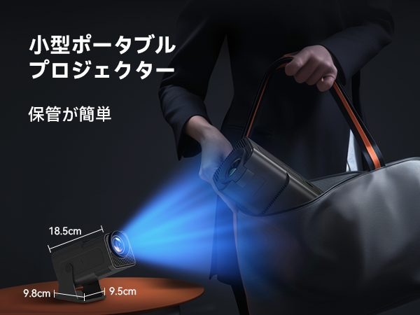 3200ルーメン・1080P HD対応】Crenovaのポータブル 3200ルーメン・1080P HD対応】Crenovaのポータブル