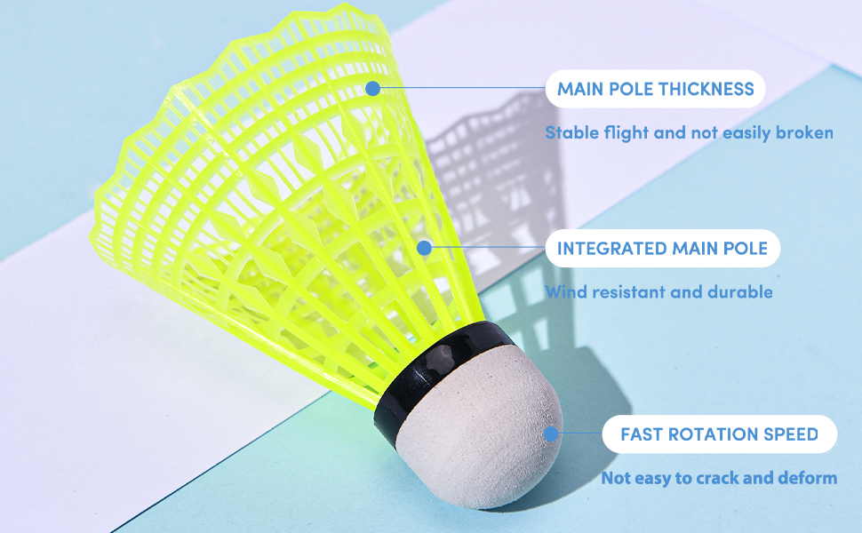Nylon Badminton Shuttlecocks