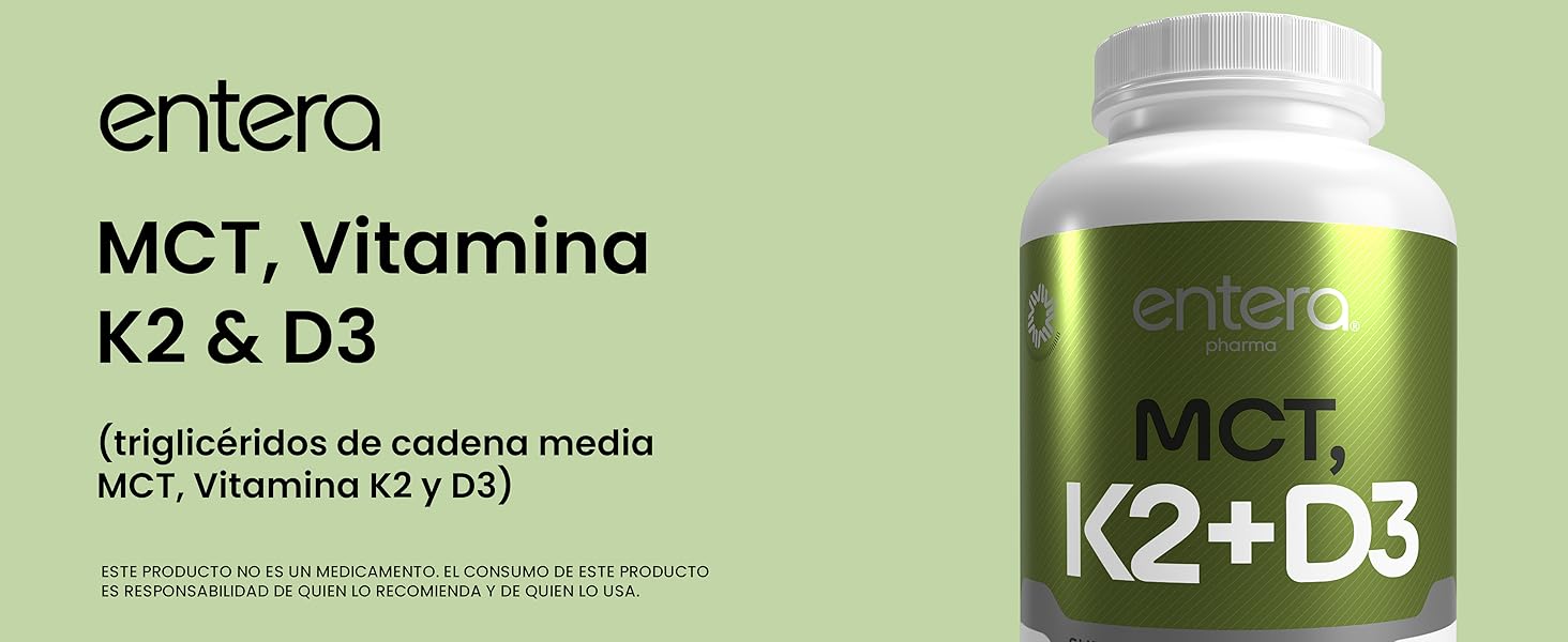 Vitamina D3+K2Entera