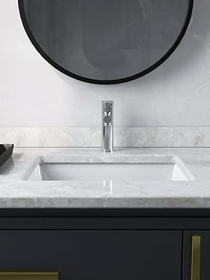 Rectangular Undermount Bathroom Sink