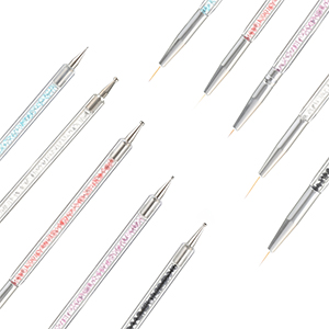 Nail Art Brushes Nail Dotting Tool Nail Art Pens Drill Drawing Nails Brush Pen