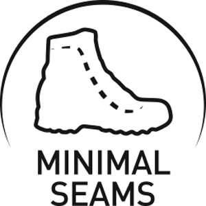 LOWA MINIMAL SEAMS technology
