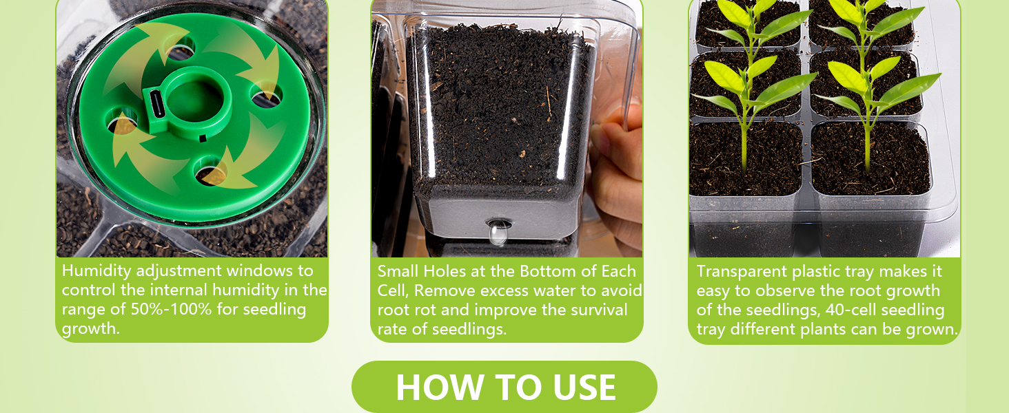  Seed Starter Tray
