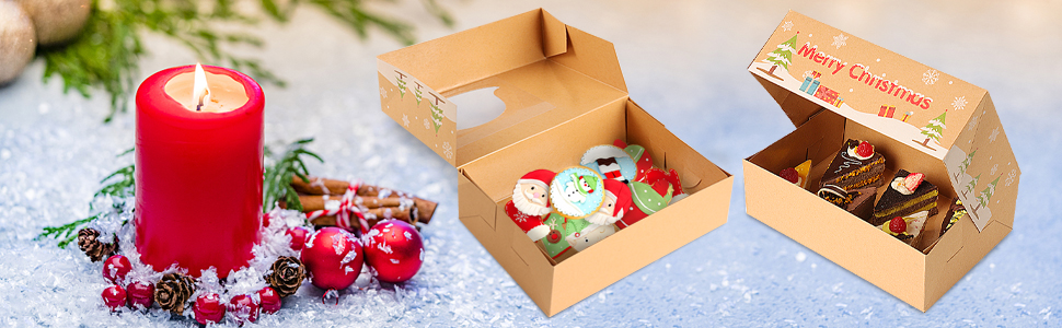 Bakery Box with Clear Window