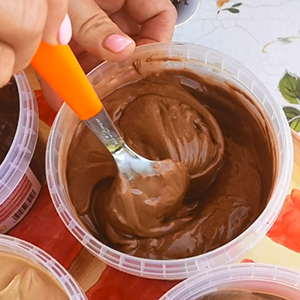 Crème sans lactose caramel