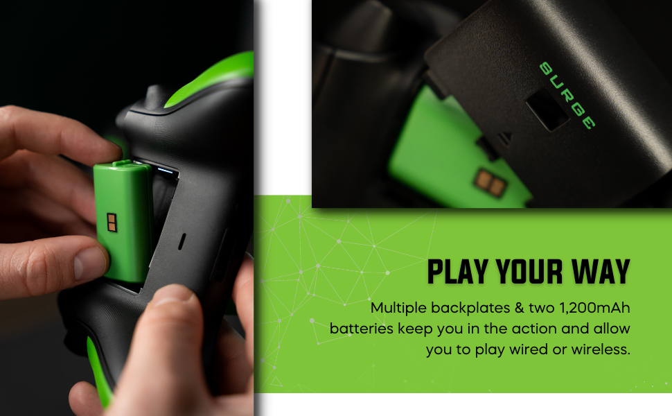 Surge DualCharge Battery Pack & Dual Charging Cable for Xbox Series XS