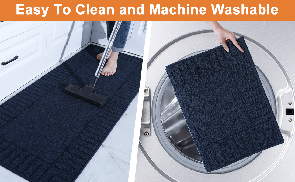 BEQHAUSE KitchenRugsWashableKitchenMatsforFloor Non