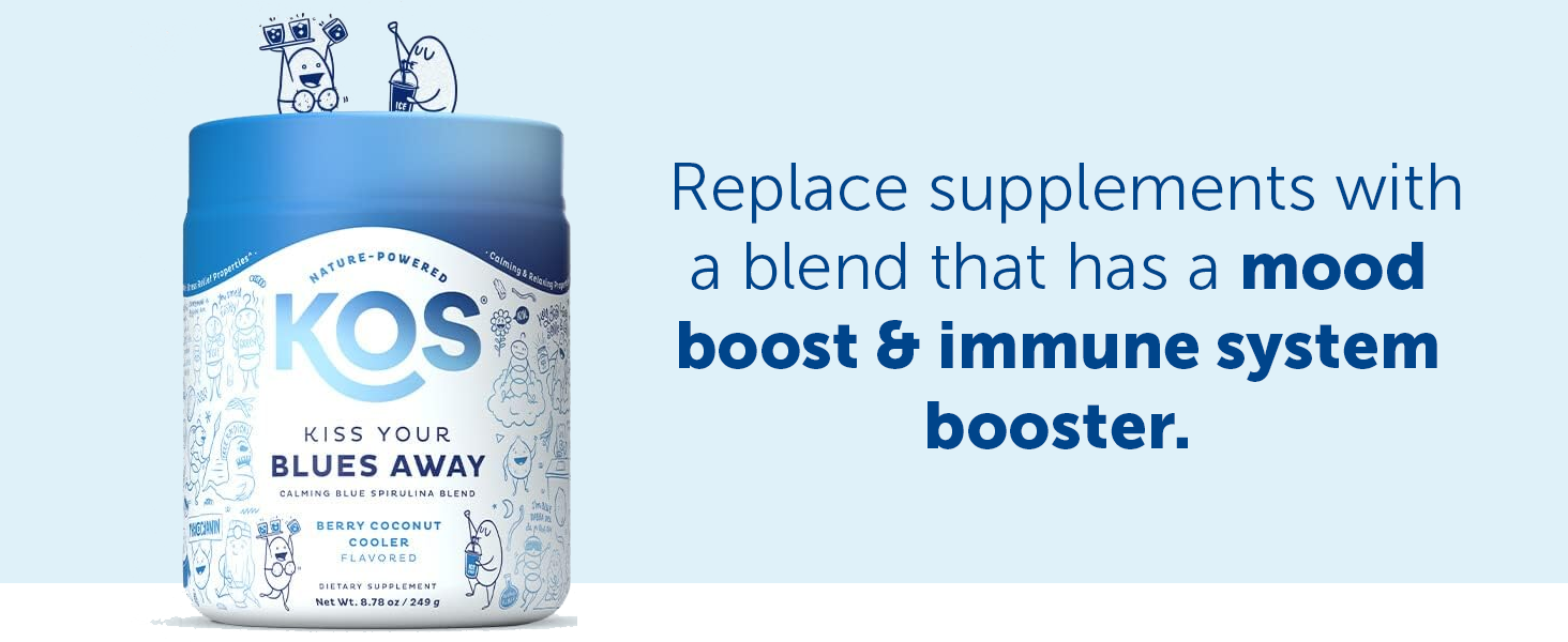 KOS Organic Calming Blue S