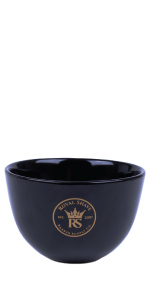 large textured shaving bowl