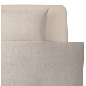 Amazon｜無印良品 麻平織 ボックスシーツ・シングル ・100×200