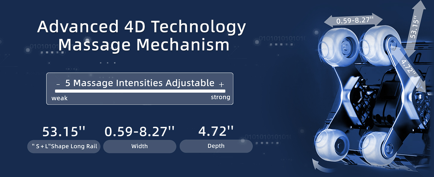 Massamax MT398 4D Massage Chair