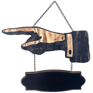 Amazon | ビンテージ木製看板 ハンドサイン&ブラックボード (40cm Amazon | ビンテージ木製看板 ハンドサイン&ブラックボード (40cm