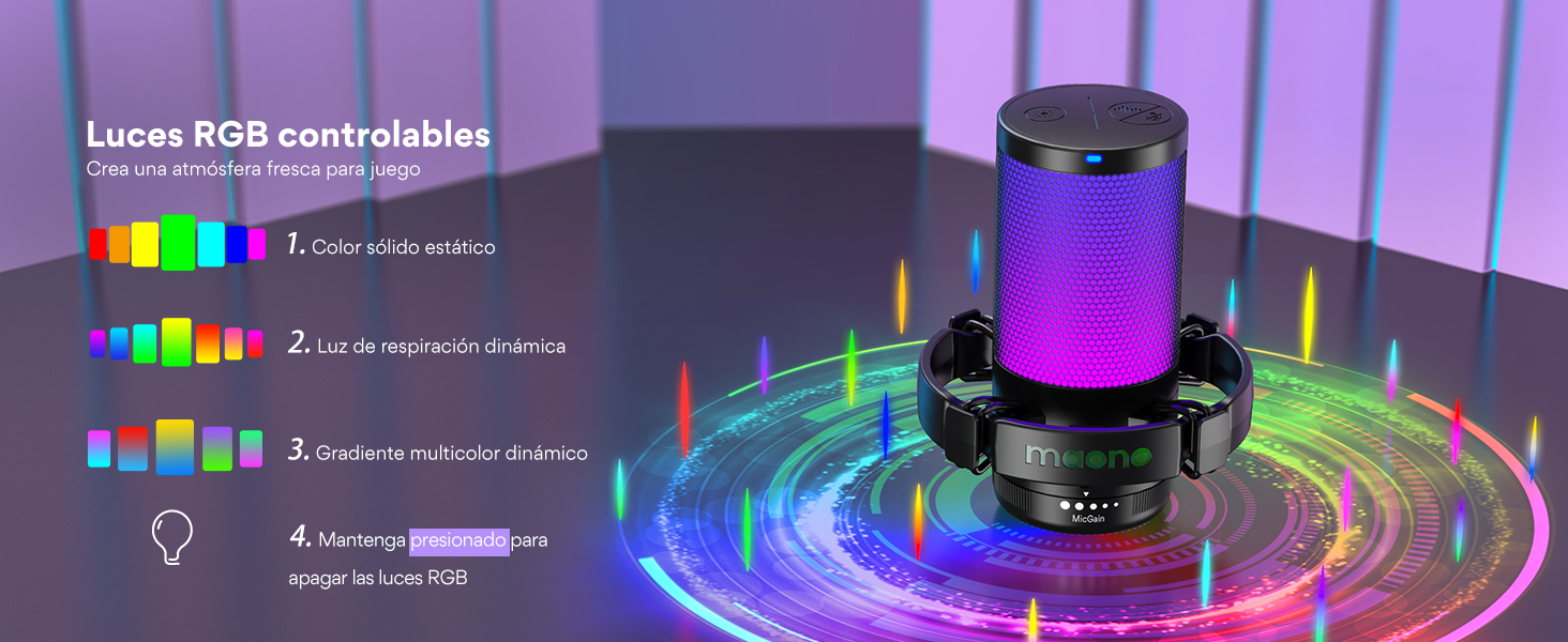 microfono usb gamer