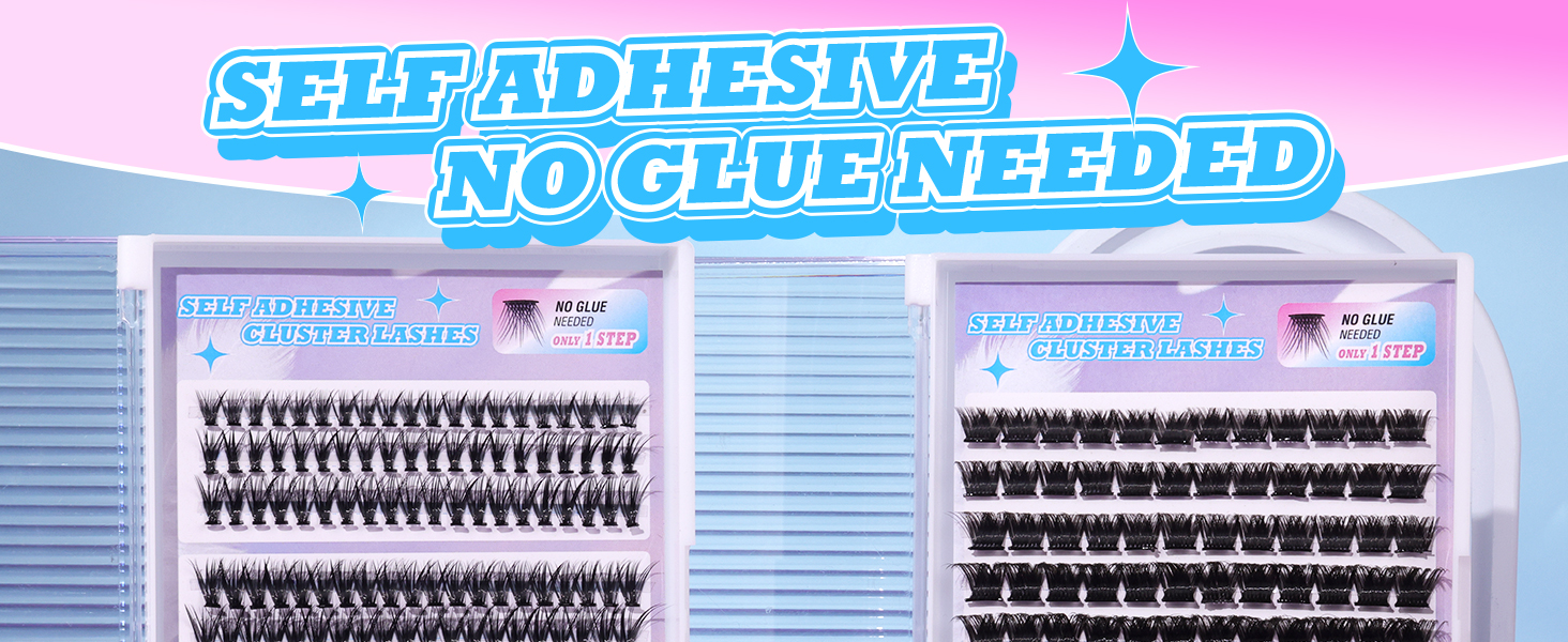SELF ADHSIVE EYELASHES