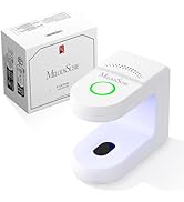 Melodysusie Rechargeable Mini UV Light for Gel Nails with Smart Sensor, Cordless Portable Hands F...