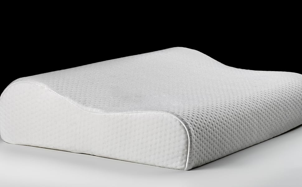 ON1S Cervical Contour Memory Foam Pillow for Neck Pain Anti Snore