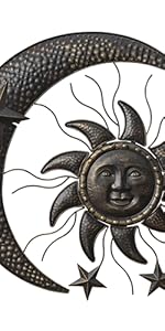 metal sun wall decor
