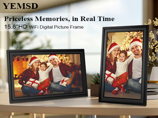 Amazon.com : YEMSD WiFi Digital Picture Frame, 32GB Memory