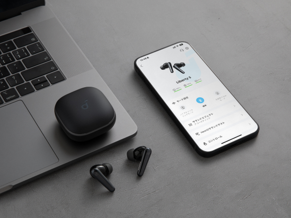 Liberty 5 ミッドナイトブラック Soundcore Liberty 5 | ワイヤレスイヤホンの製品情報 | Anker