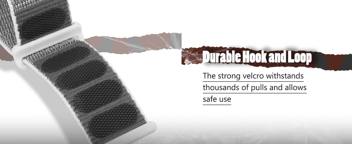 18mm 20mm 22mm Nylon Sport Loop Band for Women Men