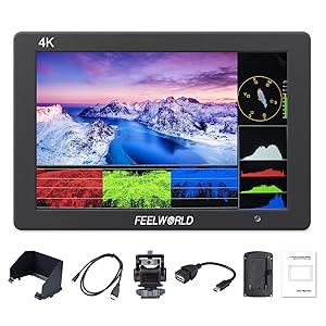 ディスプレイ FEELWORLD T7 Amazon.com : FEELWORLD T7 7 Inch IPS 4K HDMI Camera Field