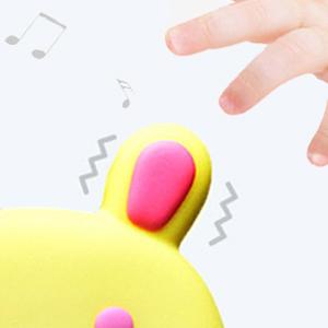 Baby Teething Toys, Caromolly Soft Silicone Chew Toys, Baby Soothing Teether Toy, Electric Soothing 