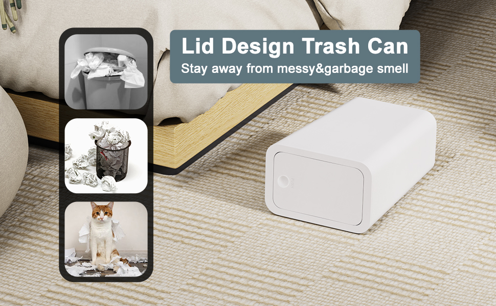 small trash can with lid bathroom trash can garbage can waste basket trash bin bedroom office