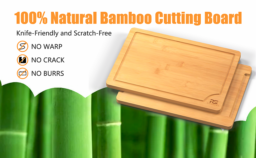 large wood cutting board
