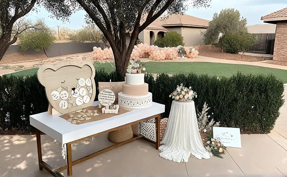 baby shower guest book