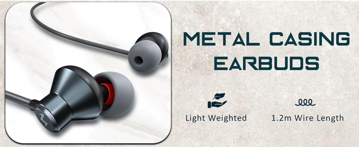 light weight earphone