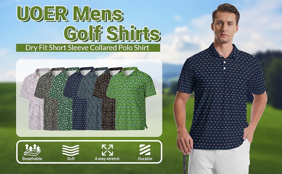 FR2ゴルフ MOONSHOT Logo Dry Polo Shirt Abstract 80's Print Golf Polo – Original Penguin US