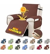 XINEAGE 100% Waterproof Recliner Chair Covers with Elastic Straps, Nonslip Reclining Couch Covers...