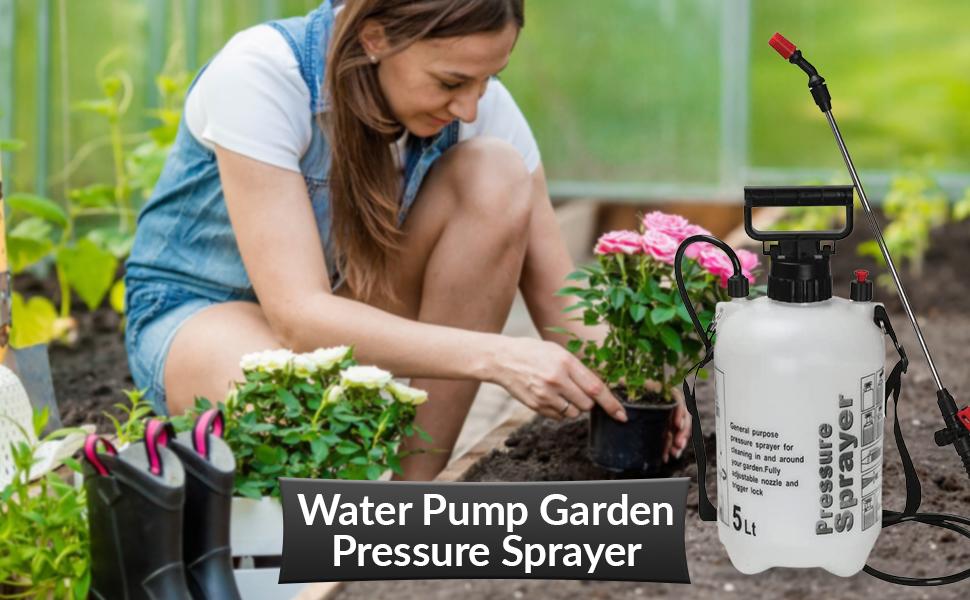 Accurate Garden Pressure Sprayer, Weed Killer, Water Pump Sprayer Ideal