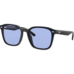 Amazon | [レイバン] サングラス RB4392D 601/80 BLACK 66