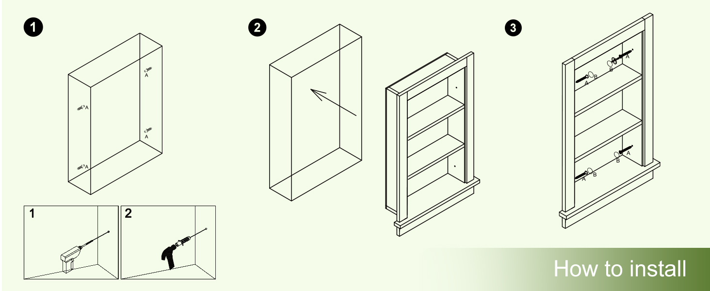 Bathroom Niche for Shower Wall