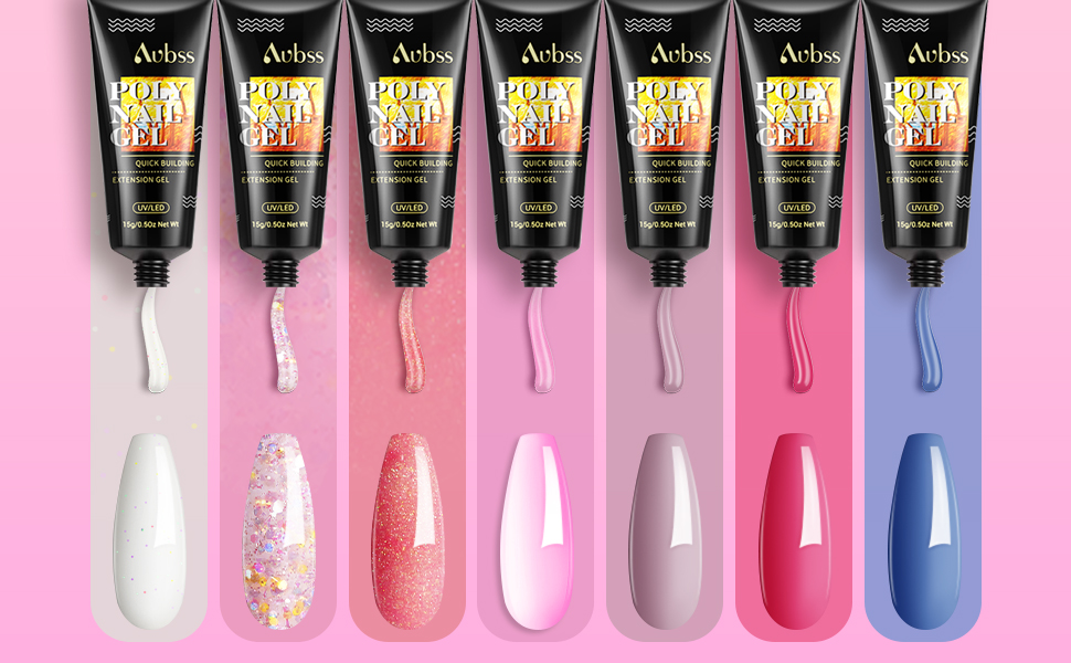 poly nail gel kit