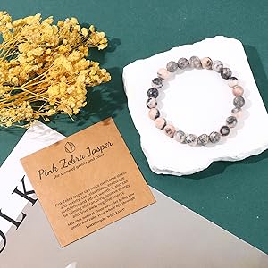 Amazon.com: SONNYX 12 Pcs Crystal Stone Bracelets for Women