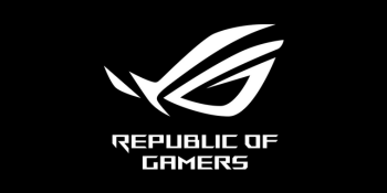 Der Text lautet „GAMERS“. Minimalistisches Schwarz-Weiß-Logo-Design mit eckigen geometrischen Formen, die ein stilisiertes Emblem bilden.