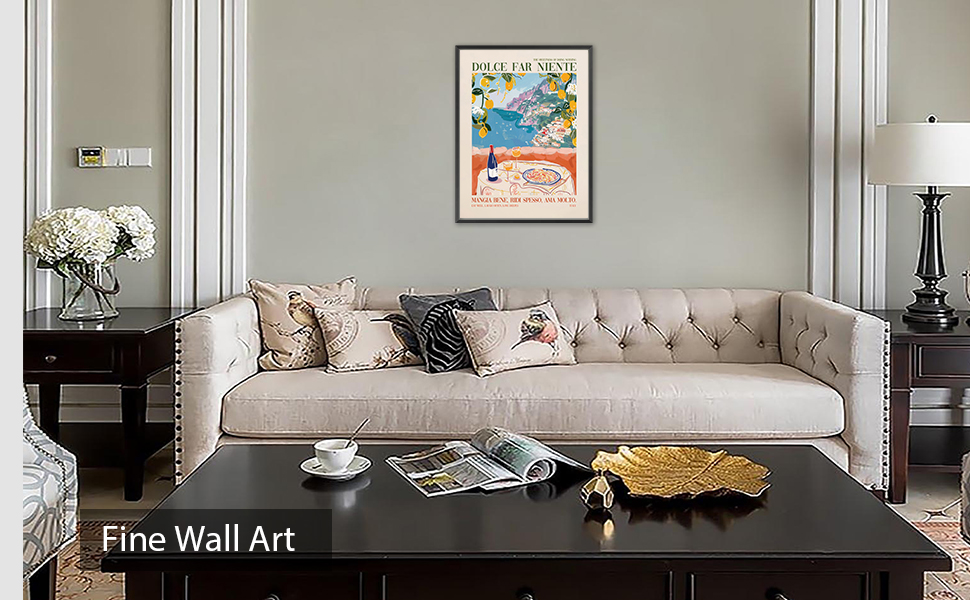 Fashion Travel Landscape Canvas Wall Art 