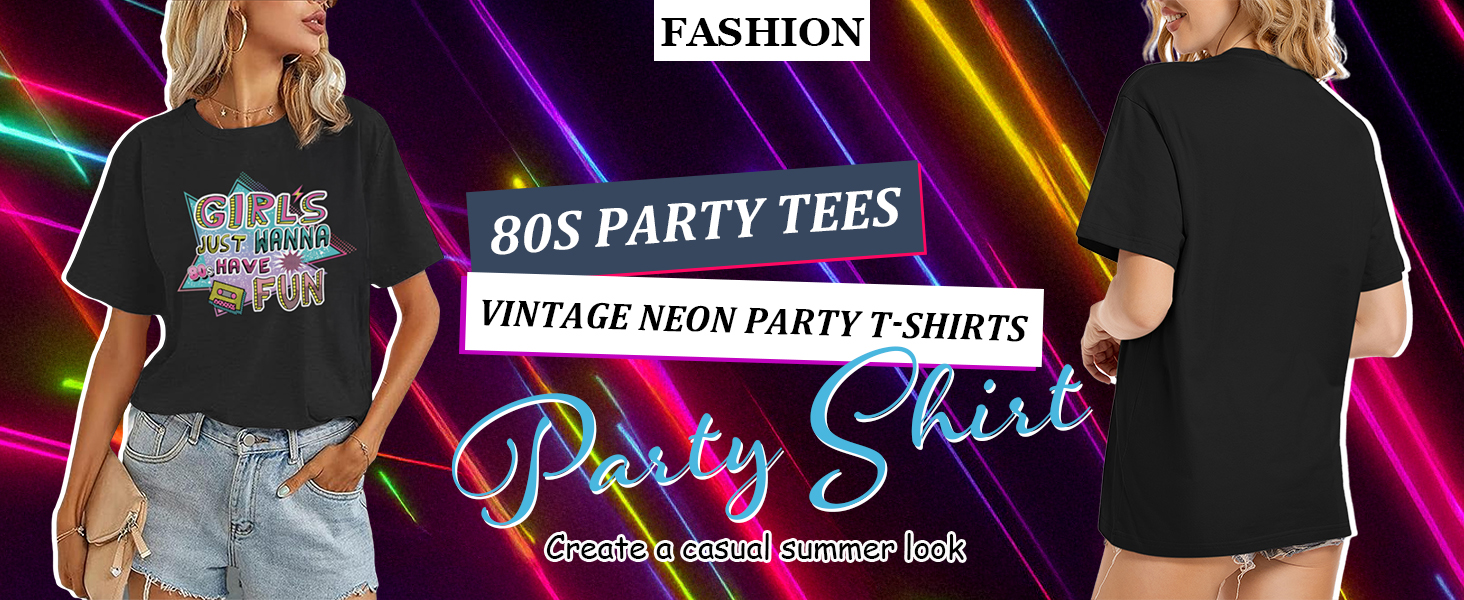 80s shirts for women