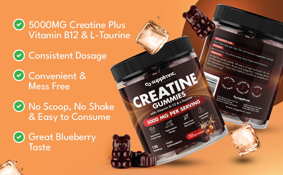 creatine gummies 5000mg cola