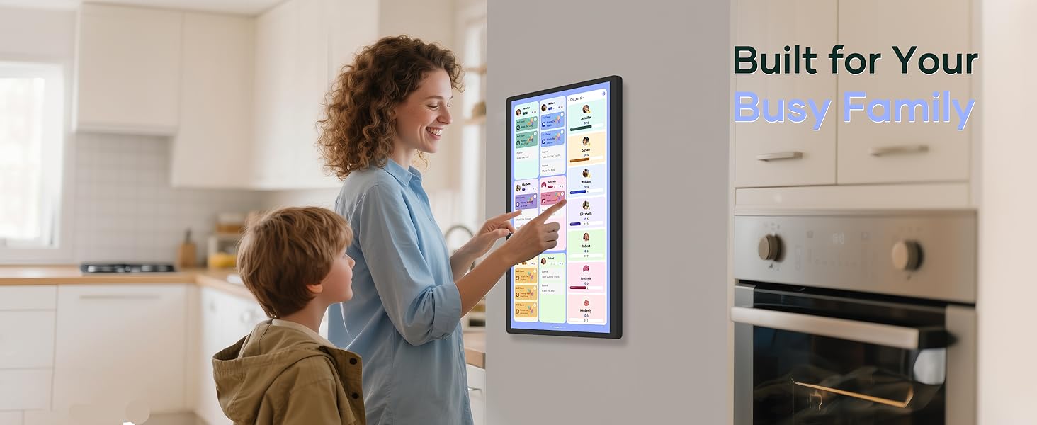 Amazon.com: Cozyla Mate Digital Calendar+ 2: 24 Inch Wall Touch Screen ...