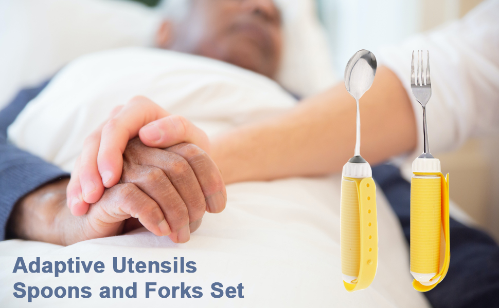 Weighted Adaptive Utensils for Hand Tremors Swivel Spoons