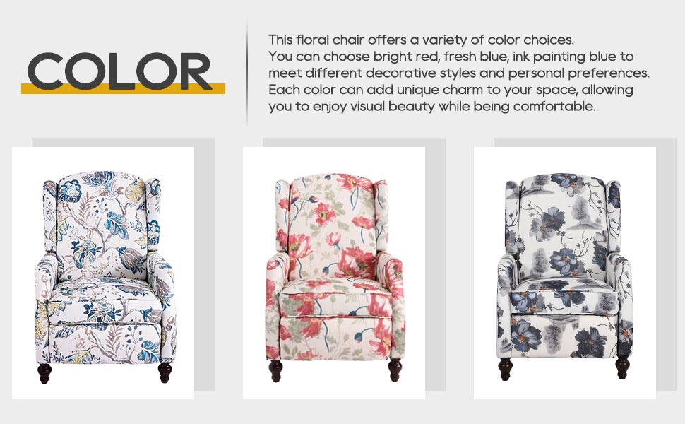 pushback recliner chair