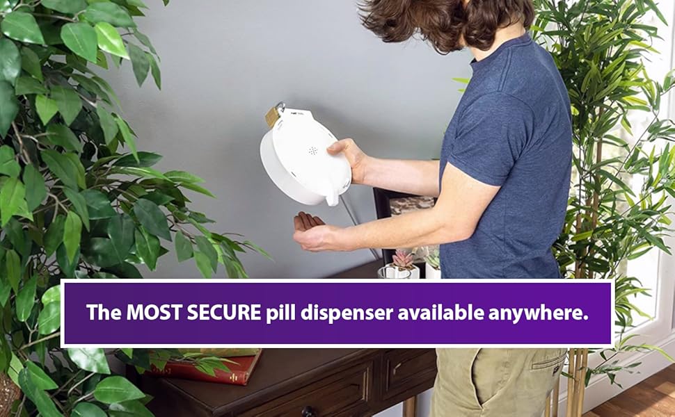 ePill MedOWheel SAFE Highly Tamper Resistant Automatic