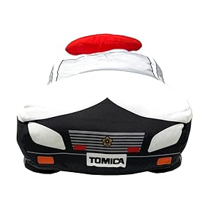 Amazon.co.jp: トミカ GRAN＋ぬいぐるみ パトロールカー 特大