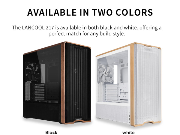 Amazon.com: Lian Li LANCOOL 217 Genuine Walnut Wood Computer